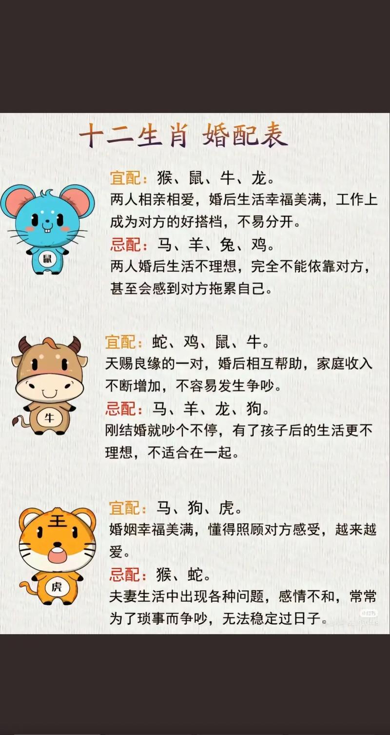 什么生肖和什么生肖相配,什么生肖配什么生肖最合适
