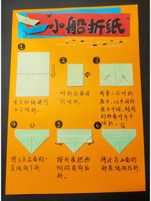 纸船的折叠方法,纸船的折叠方法简单