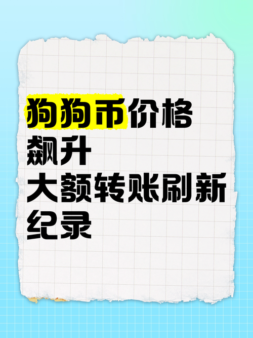 狗狗币最新官方消息,狗狗币币最新价格行情