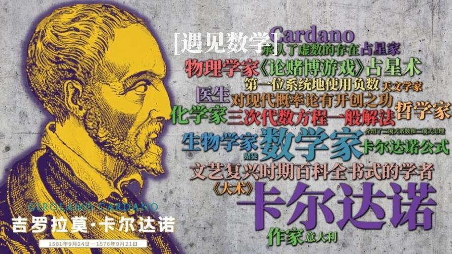 卡尔达洛数学家,卡尔达诺的数学成就