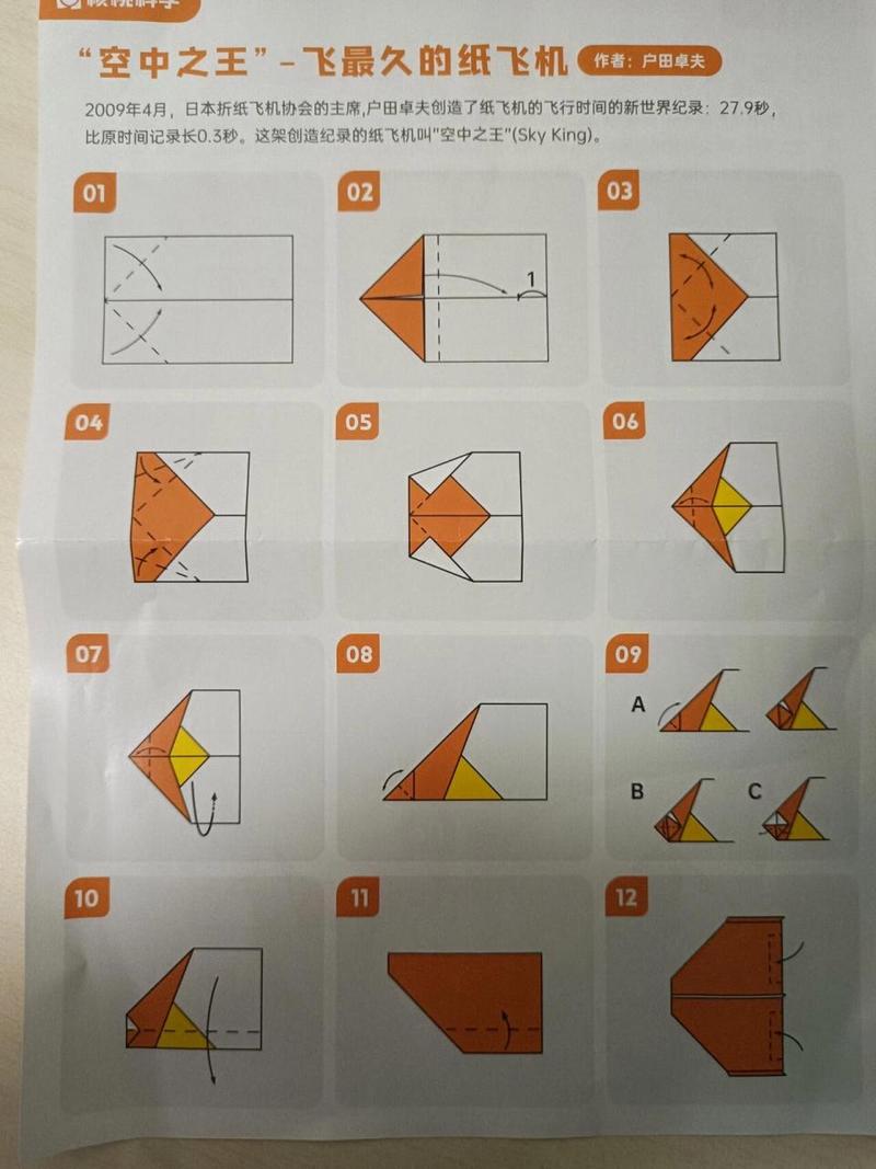 最强滑翔纸飞机,最强滑翔纸飞机折法
