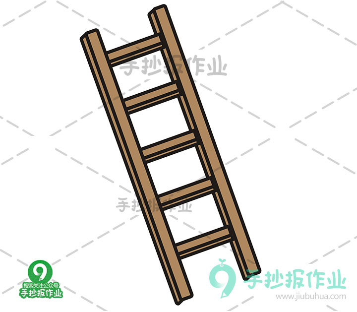请问梯子怎么画-梯子怎么画出立体感
