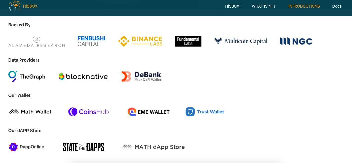 关于token钱包里面的dapp的信息