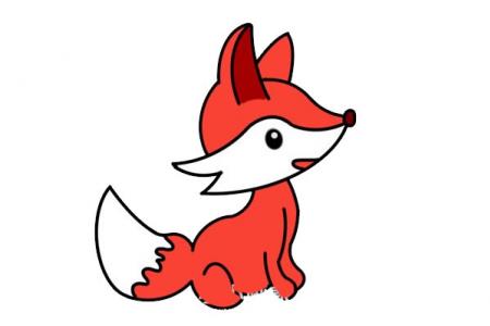 狐狸偷东西简笔画-狐狸偷东西简笔画图片