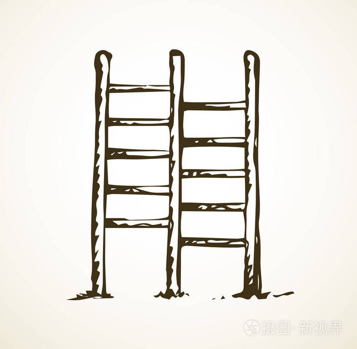 梯子图画-梯子图案设计