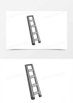 梯子卡通-梯子卡通简笔画图片大全