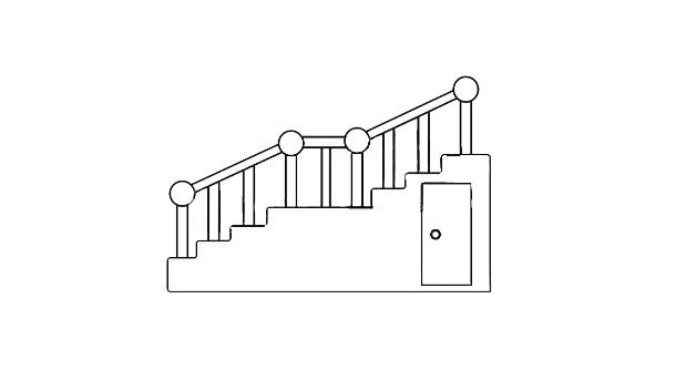 梯子图片大全大图简笔画可爱-梯子图片大全大图简笔画可爱版
