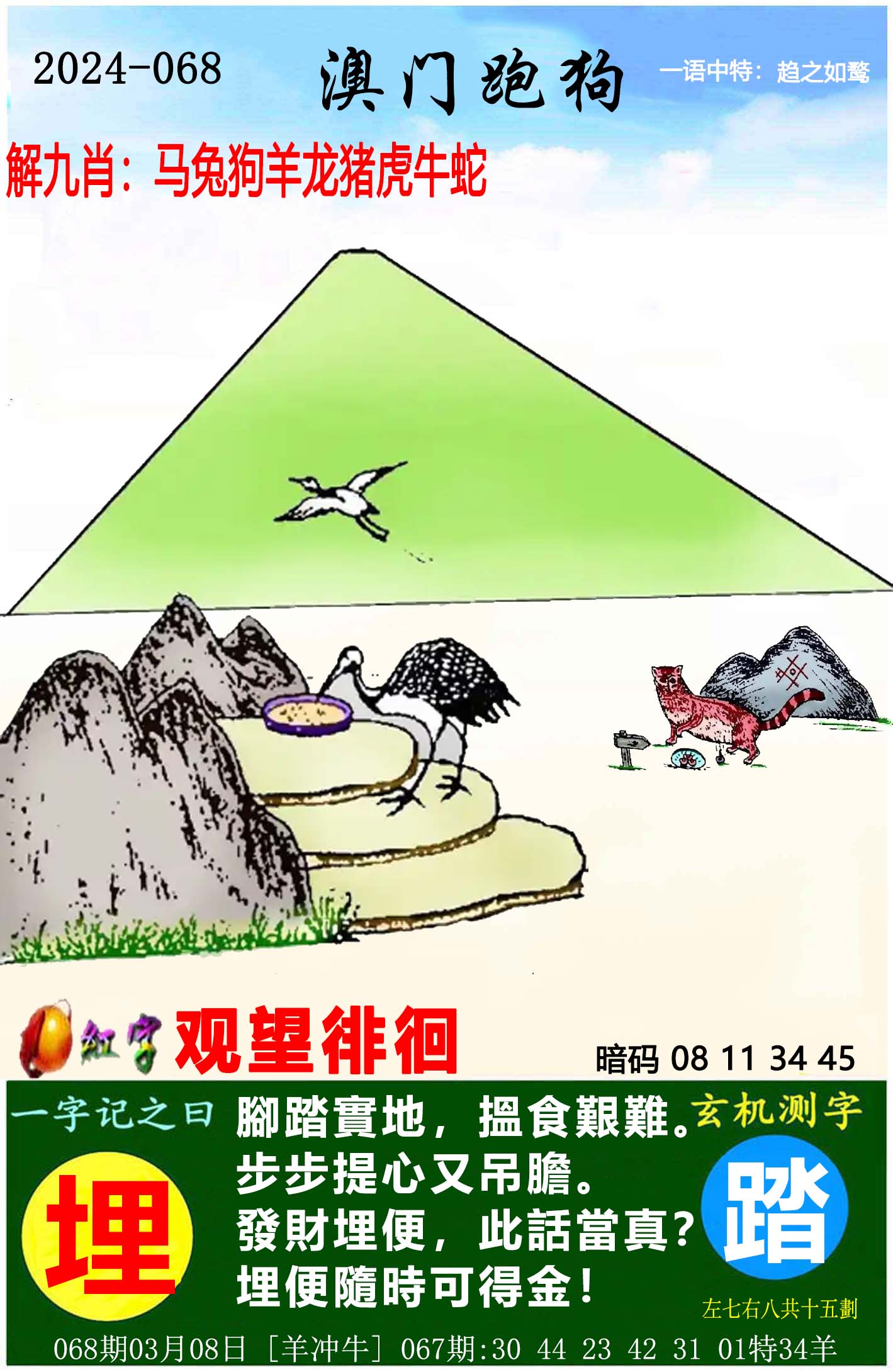关于再睇六位出本期猜一肖的信息
