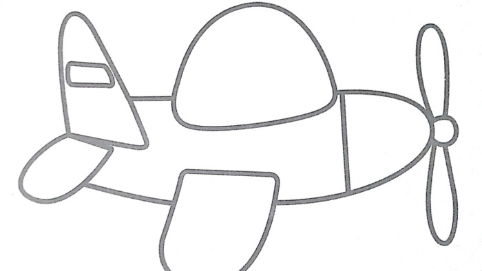 纸飞机简笔画儿童画-纸飞机简笔画简单一点