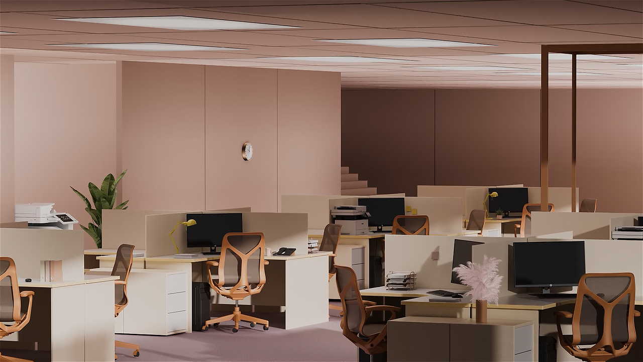 动画办公室的图片-动画片办公室office