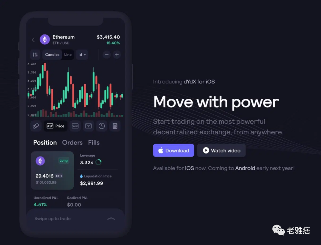 关于怎么把token钱包的eth转到dydx交易的信息